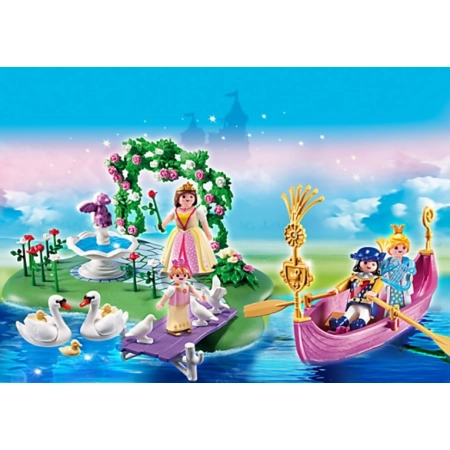Klocki Playmobil 5456 Wyspa Królewny i Gondola 4+